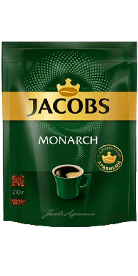 Кофе растворимый JACOBS MONARCH, 210 г М/У фото 3499